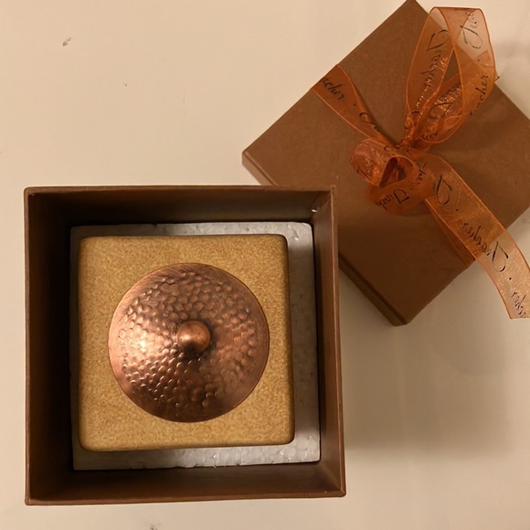 Tea light candle holder with candle - for a teacher - Picture 7 of 10